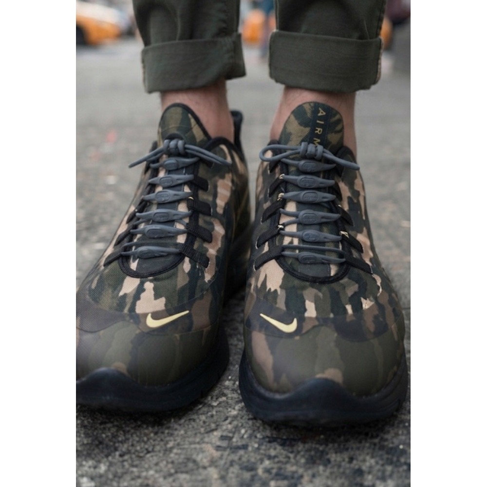 Nike Air Max Sequent 3 Camo Sneakers AA2148-002 Men's Size 14 Outdoor Military